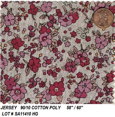 Jersey Cotton & Poly Cotton Print